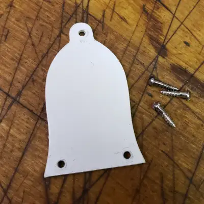 1966 USA Kay Vanguard Electric Guitar Truss Rod Cover with original installation screws for sale