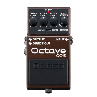 Boss OC5 Polyphonic Octave Guitar & Bass Effects Pedal for sale
