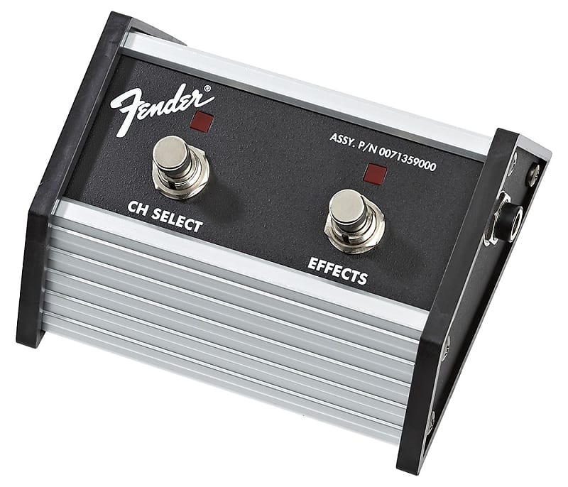 Fender 2-Button Footswitch - Channel Select-Effects On/Off image 1