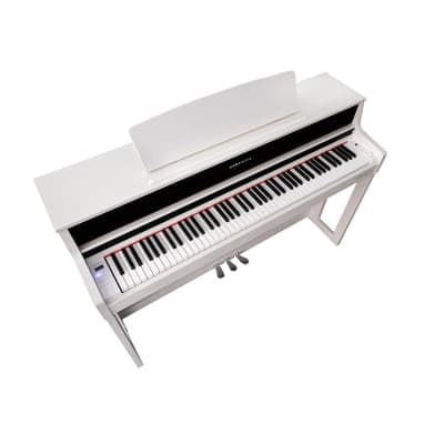 Kurzweil CUP410 88-Key Fully Weighted Digital Piano w/ Bluetooth, White image 3
