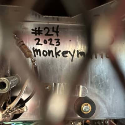2023 Monkeymatic Black Butte #24 RED - two-watt, all tube, Plexi sound, recording amplifier image 5