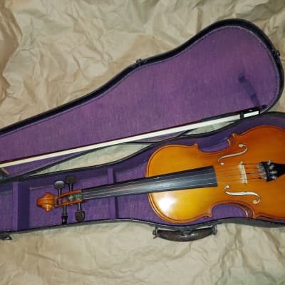 Wm. Lewis & Son Orchestra 4/4 Violin w/ case&bow, Very Good Condition image 1