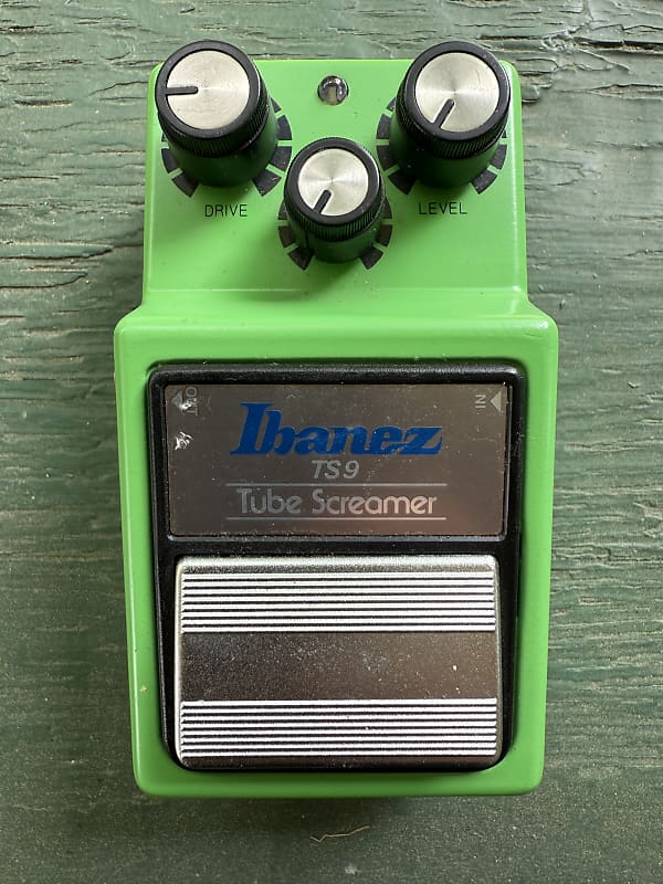 ギター Ibanez Tube Screamer TS9 2nd reissue Ibanez TS9 Tube Screamer w/ JRC4558D Chip Classic Overdrive