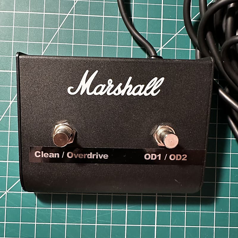Marshall 2 Button Footswitch Reverb