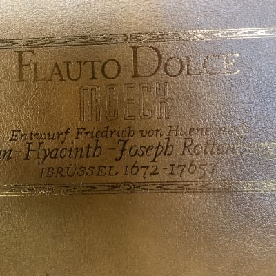 Moeck Rottenburg 529 Ebony flute  flauto dolce image 12