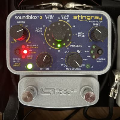 Reverb.com listing, price, conditions, and images for source-audio-soundblox-2-stingray-multi-filter