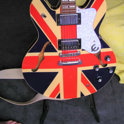 Epiphone Supernova Noel Gallagher Signature Union Jack 2001 Union Jack image 2