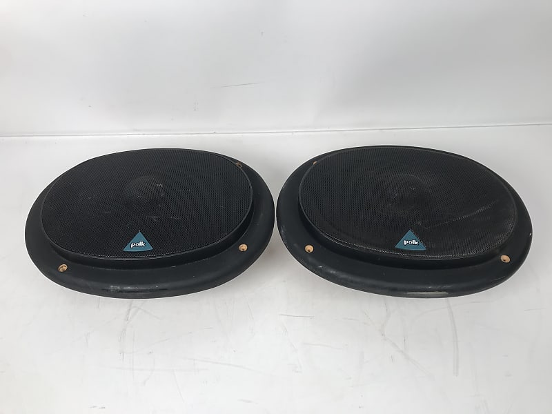 Vintage Polk EX693a Series 3 Way Speakers  			