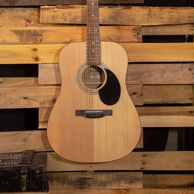 Jasmine S-35 Dreadnought Acoustic Guitar, Natural image 5