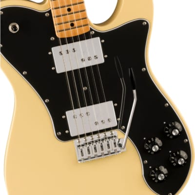 Fender Vintera II '70s Telecaster Deluxe Electric Guitar, Vintage White image 4