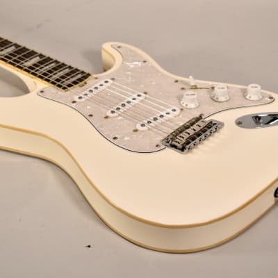 Hamiltone NT/ST Strat Style Electric Guitar Arctic White Finish w/HSC image 5