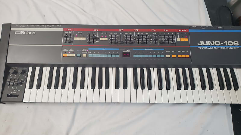 Roland Juno-106 - tested, all voices work! image 1