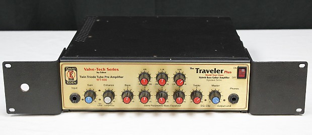 David Eden WT-400 The Traveler Plus World Tour Class Hybrid Bass Amplifier  Head! #25685