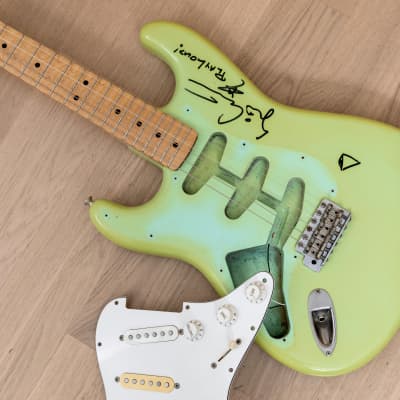 1987 Fender Yngwie Malmsteen Stratocaster ST72-86DSC Reverse Body