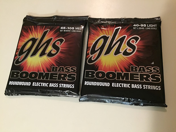 GHS Precision Flatwound Long Scale Plus Medium Electric Bass Strings 45-105 image 2