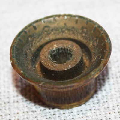 Vintage 1960's Gibson Gold Reflector Knob Tone Les Paul SG ES 1962 - 1970's Gold Insert image 2