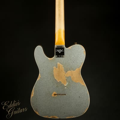 Fender Custom Shop 1960 Telecaster Custom Heavy Relic - Silver Sparkle image 5