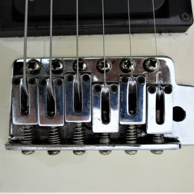Alvarez  Guitar, 1980's,  Korea, 3 Pickups,  White finish,  Plays & Sounds Good image 6