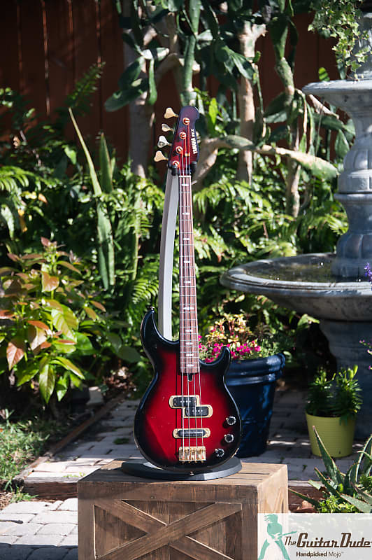 1984 Yamaha BBX P/J Electric Bass - Cherry Burst - Made In