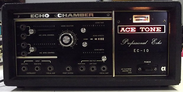 Vintage Ace Tone Echo Chamber EC-10 Tape Delay Pre Roland MIJ