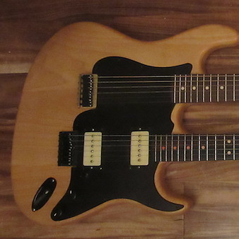 Warmoth Double neck Stratocaster 2016