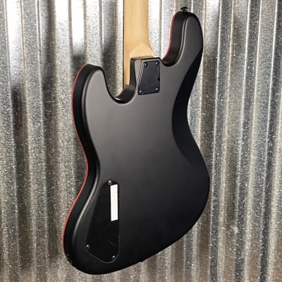 ESP LTD FBJ-400 Frank Bello 4 String Bass EMG PJ Black Satin #0307 Used image 7