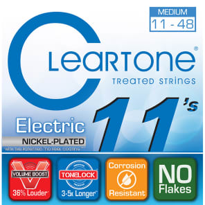 Cleartone Medium Coated Electric Strings