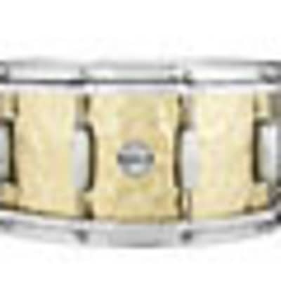 Gretsch Hammered Brass Snare Drum 6.5 x 14, S1-6514-BRH image 4