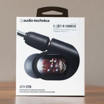 Audio Technica ATH-E70 In-Ear Monitor Headphones image 10