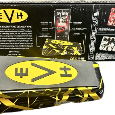 Reverb.com listing, price, conditions, and images for cry-baby-eddie-van-halen-signature