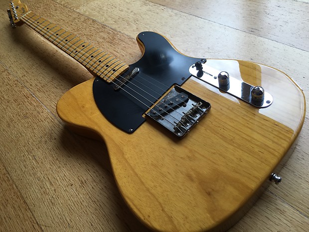 Natural outlet ash telecaster