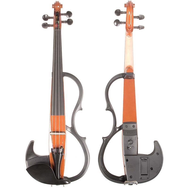 Yamaha SV-200 Silent Electric Violin- Brown image 1