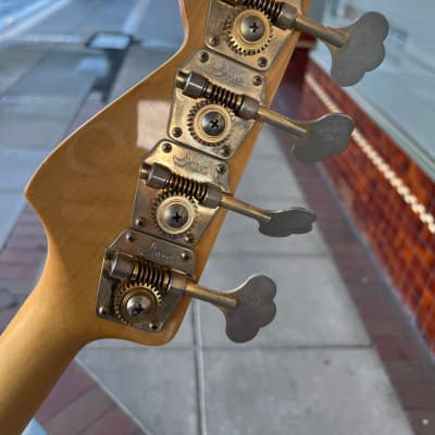 Moon Custom Guitars Jazz Bass | Made in Japan | Trans Red image 7