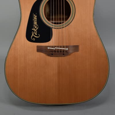 Takamine P1DC-LH Natural Finish Left-Handed Acoustic-Electric Guitar image 2