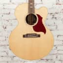Gibson J-185 EC Modern Rosewood Acoustic/Electric Guitar Antique Natural x1090