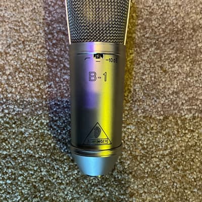 Behringer B-1 Large Diaphragm Cardioid Condenser Microphone 2001 - Present - Nickel