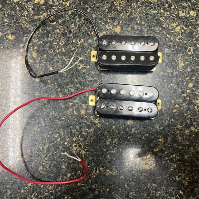 NOT READY FOR SALE - AlNiCo 9 Epiphone Les Paul Pickups Black image 2