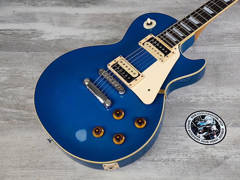 2000's Edwards Japan Limited E-LP-85SD Les Paul Standard (Blue)