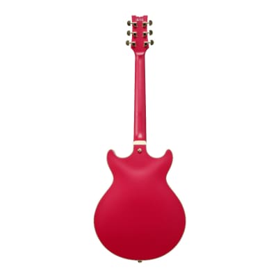 Ibanez AM Artcore Expressionist Hollow Body 6-String Electric Guitar (Cherry Red Flat, Right-Handed) image 7