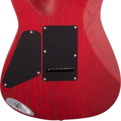 Charvel Pro-Mod DK24 HSS 2PT CM Ash Electric Guitar, Red Ash image 3