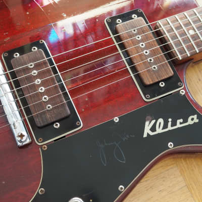 Klira (Framus-style)- solidbody guitar ~1970 made in Germany vintage image 5