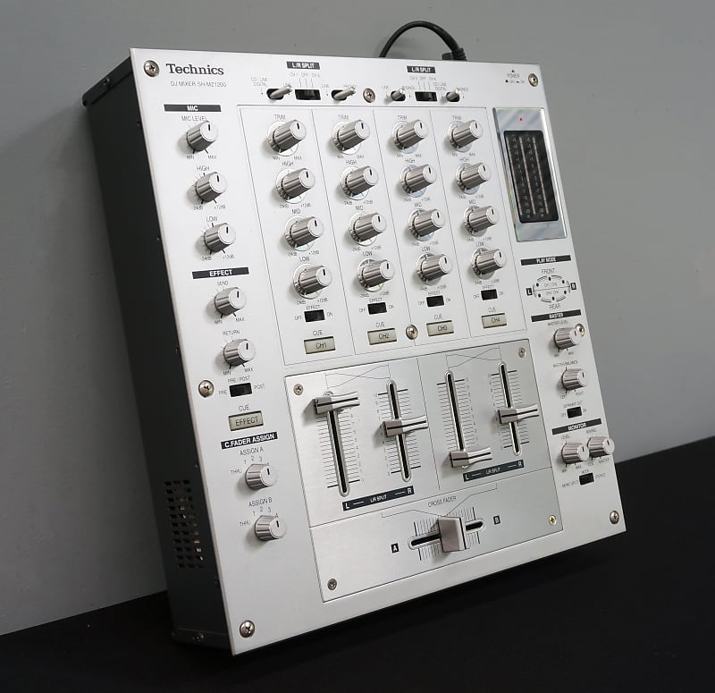 Technics SH-MZ1200 High End 4 Channel Silver DJ Turntable Mixer - 240V