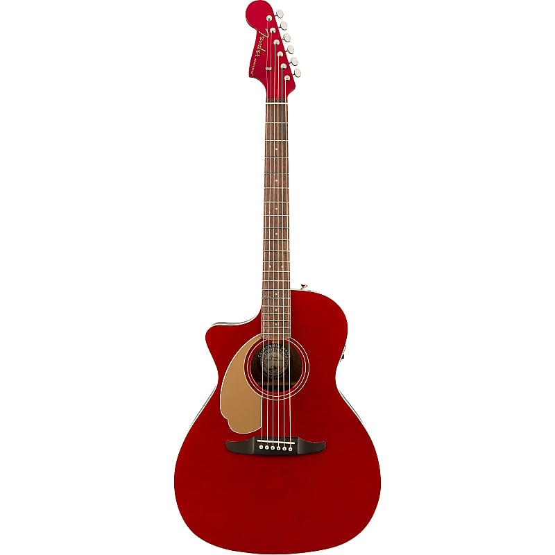 Fender California Series Newporter Player Left-Handed Candy Apple Red image 1