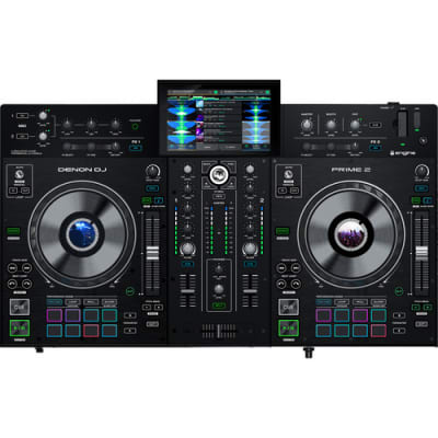 Denon DJ PRIME 2 2-Deck Smart DJ Console with 7-inch Touchscreen image 2