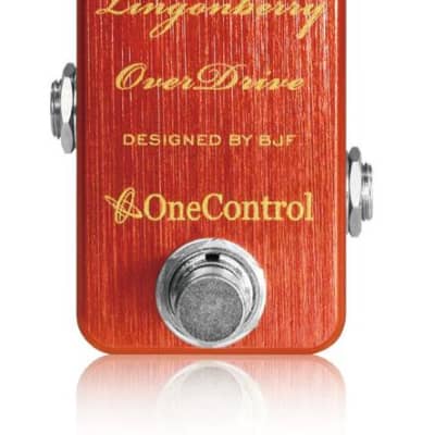Reverb.com listing, price, conditions, and images for one-control-lingonberry-overdrive