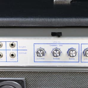 Vintage '70s Ampeg G-12 Gemini 12 Amplifier, Sounds Great! G12 G 12 Amp #30151 image 4