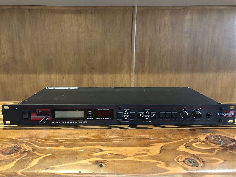 DigiTech GSP 7 Guitar Processor/Preamp rack mountable Vintage | Reverb