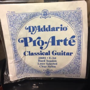 D Addario J4601 Pro Arte Nylon Classical Guitar Single String Hard