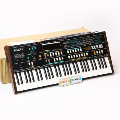 1985 Kawai SX-240 8-Voice Programmable MIDI Polyphonic Synthesizer Rare Eight Voice Analog Synth Keyboard Like New in the Box! image 3