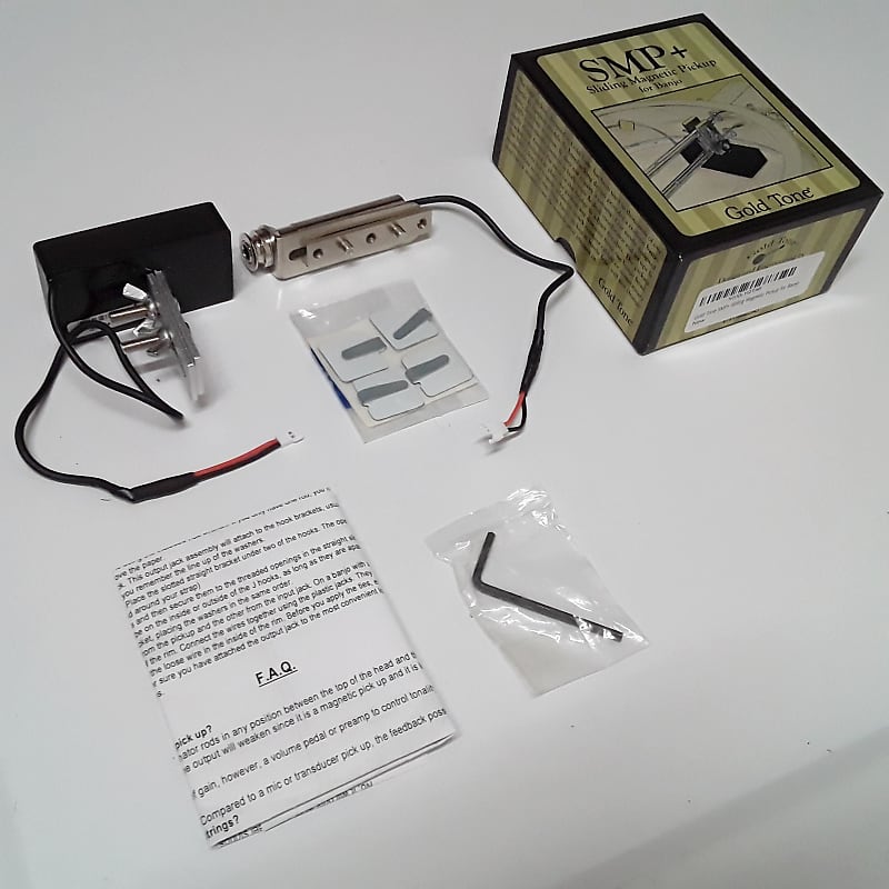 Gold Tone SMP+ Sliding Banjo Pickup in Original Box Reverb